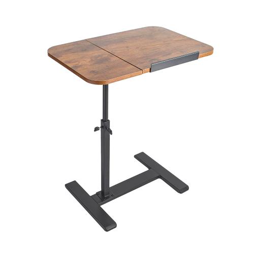 Wood & Iron adjustable Side Table durable tiger stripes PC