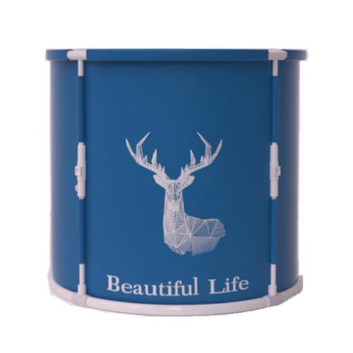 Coton perle & Pvc & Nylon Baignoire pliante plus de couleurs pour le choix pièce