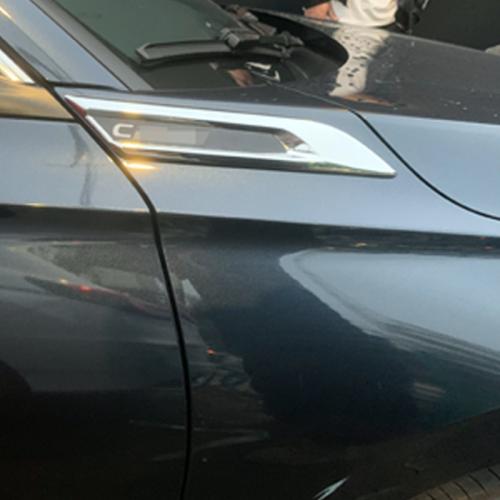 For 22 Honda 11th Civics Auto Decoraton Strip two piece  silver Sold By Set