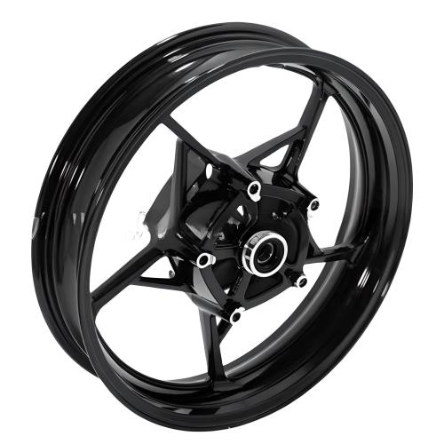 Gloss Black 17x3 inch Front Wheel Tubeless Rim for Kawasaki Ninja 400 Z400 19-23