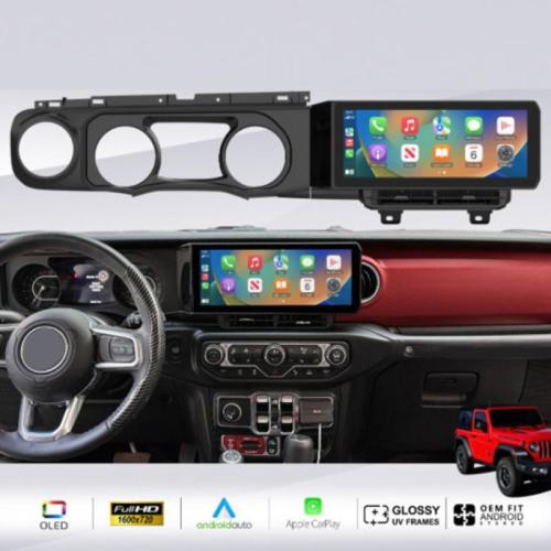 For Jeep Wrangler JL Gladiator 2018-2021 Android Car Radio 2Din Stereo Receiver