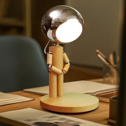 Wood Multifunction Night Lights waterproof PC