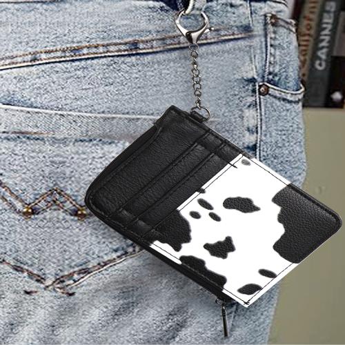 PU Leather Wallet durable cow pattern PC