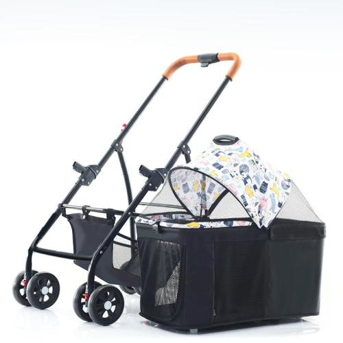 Hadříkem & Uhlíková ocel & Hliníková slitina & Plastové Kočárek pro domácí mazlíčky più colori per la scelta kus