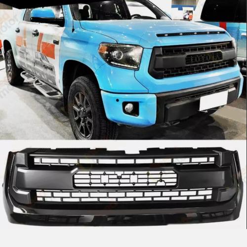 For Toyota Tundra PRO style 14 /15/16/17/ Front Grille Bumper Hood Black Grill
