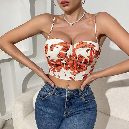 Polyester Tanktop Afgedrukt meer kleuren naar keuze stuk