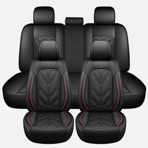 For Nissan Luxury Leather Car Seat Covers Full Set  Front Rear Protectors