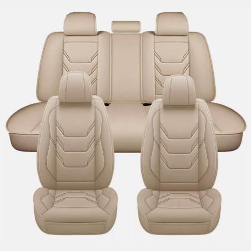 For Lexus Leather Car Seat Covers  Front & Rear Full Set Protectors Pad