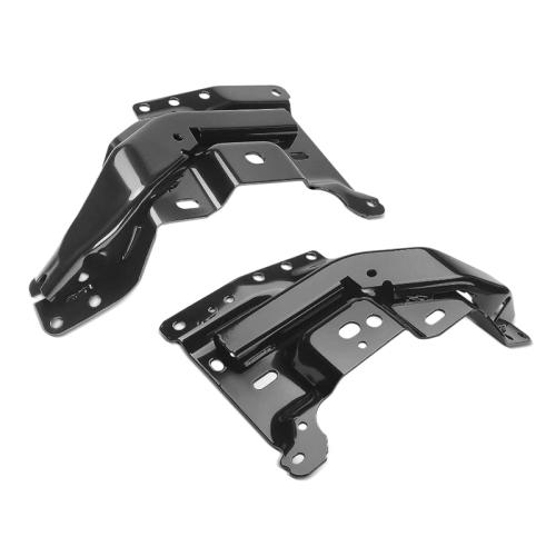 2x Front Side High Strength Steel Bumper Mounting Plate for Ford F-150 2021-2023