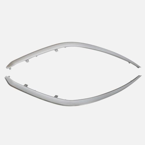 Front Bumper Grille Molding Trim For Kia Forte 2022-2024 Gray Left&Right Side