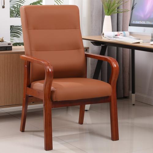 Chiffon & Éponge & Bois massif & PU Cuir Président de bureau pièce