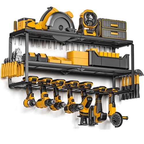 Carbon Steel Multifunction Storage Rack black PC