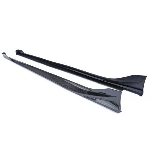 Side Skirt For 2022-2024 2025 Honda Civic Sedan Hatchback Gloss Black Panel Lip