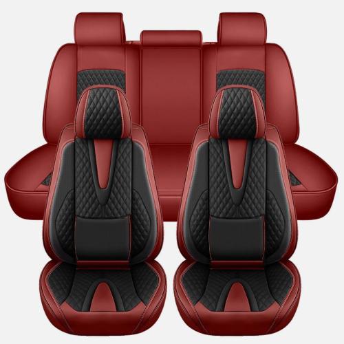 Car Seat Covers  Nappa Leather Front Rear Full Set Protectors For Dodge