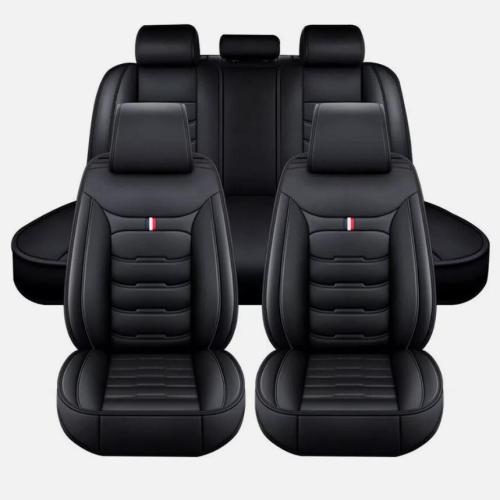 Faux Leather Car Seat Cover Front Rear Full Set Cushion For Nissan Altima Sentra