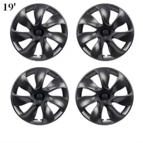 4PCS Wheel Cover for Tesla Model Y(2020-2024) 19 inch Cyclone Symmetrical Hubcap