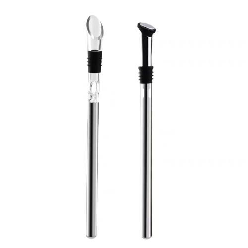 304 Stainless Steel Beverage Cooling Rod durable & portable plated silver PC