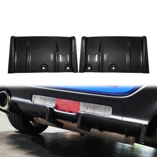FOR SUBARU BRZ TOYOTA GR86 2022-24 CARBON FIBER REAR BUMPER DIFFUSER LIP SPOILER