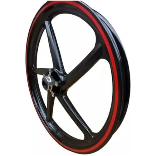 Wheel Rim For Italian 125z Black Red 1.4x17