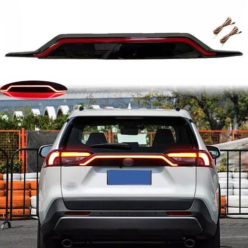 LED Tail light Rear Through Brake Light Lamp Fits for Toyota RAV4 2019-2024 2025