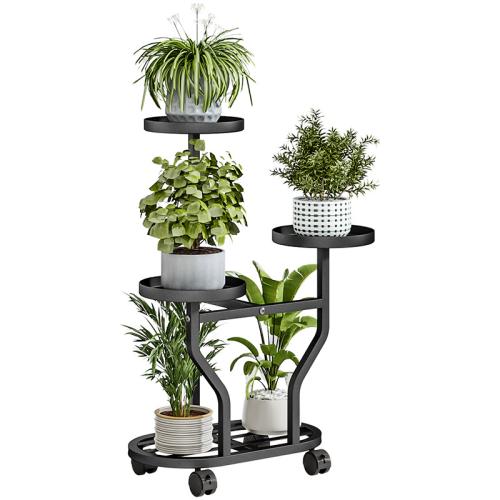 Metal Multilayer & adjustable & Storage Rack Flower Rack PC