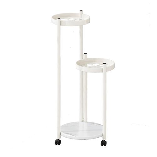 Medium Density Fiberboard & Metal Multilayer Flower Rack durable PC