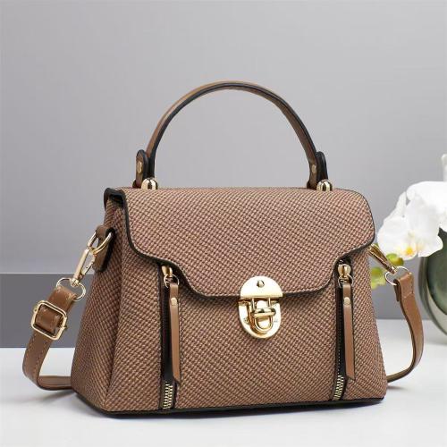 PU-leer Handtas Striped meer kleuren naar keuze stuk