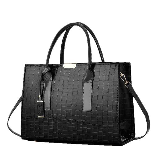 PU-leer Handtas krokodillenkorrel meer kleuren naar keuze stuk