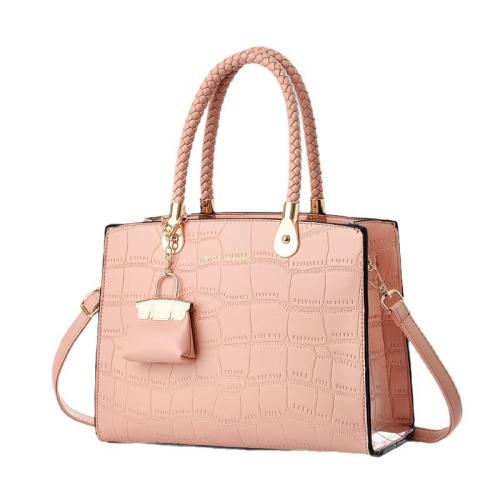 PU-leer Handtas krokodillenkorrel meer kleuren naar keuze stuk