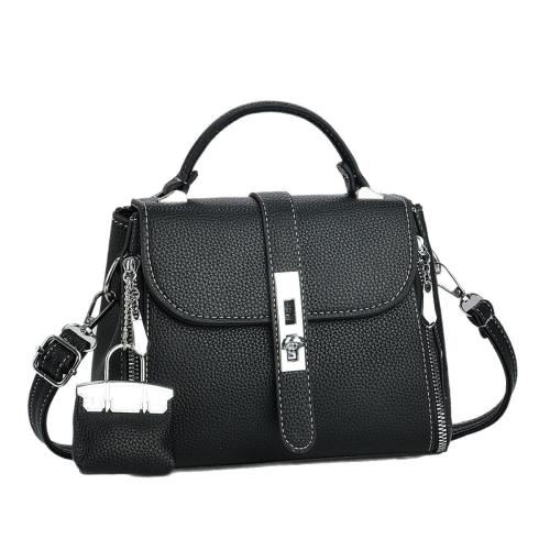 PU kůže Kabelka Lichee Zrno più colori per la scelta kus