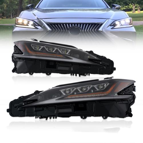 For Lexus ES300H ES350 2019-2022 LED Headlights Upgrade to Triple Headlamp