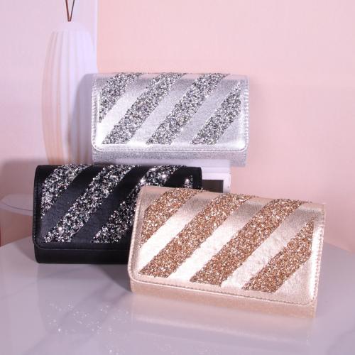 PU kůže & Flitr Spojková taška più colori per la scelta kus