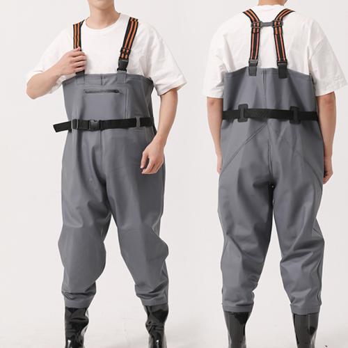 PVC & Knitted Wader Pants & waterproof & breathable PC