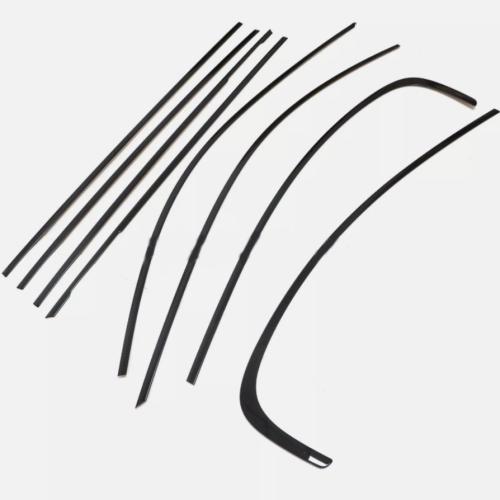 For BMW 3 Series E90 2006-2012 Window Sill Molding Trim Strips Gloss Black