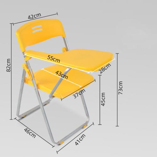 Métal & Polypropylène-PP Président de bureau Solide pièce