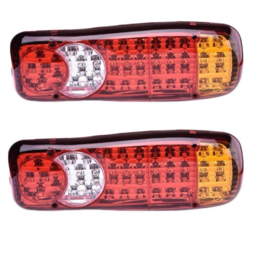 Poliestireno & Plástico PE Luz trasera del automóvil, colores mezclados, 2PCs/Conjunto,  Conjunto