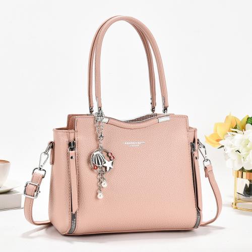 PU kůže Kabelka Lichee Zrno più colori per la scelta kus