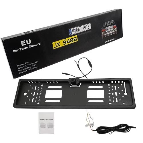 WIFI Car RearView Camera European Hanging Type FrontView WirelessCar License Plate Frame Reverse Camera For IOS/Android