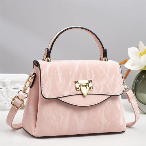 PU Leather Box Bag Crossbody Bag PC