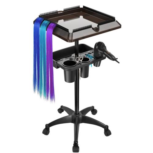 Fer & Plastique Étagère Solide Noir Ensemble