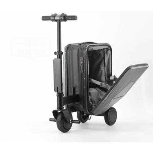 Aluminium Alloy Electric Suitcase large capacity & with USB interface Solid PC