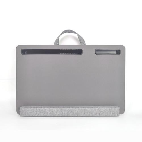 Leather & Solid Wood Multifunction Laptop Stand portable PC