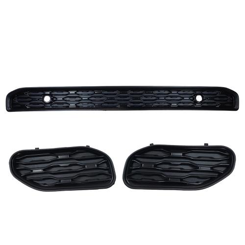 For 2019-2024 Dodge RAM 1500 Front Bumper Lower Grille + Tow Hook Covers