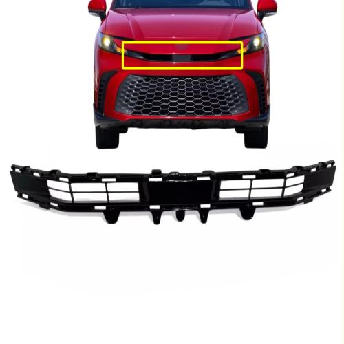 Fits 2025 Toyota Camry LE SE Grille Front Bumper Upper Grille Gloss Black