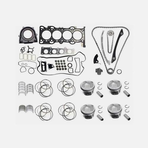 204PT 2.0T Engine Overhaul Rebuild Kit w/ Rods Timing VVT For Land Rover Evoque