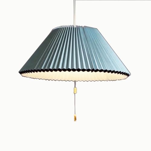 Adhesive Bonded Fabric & Iron Multifunction Pendant Lamps durable two different colored PC