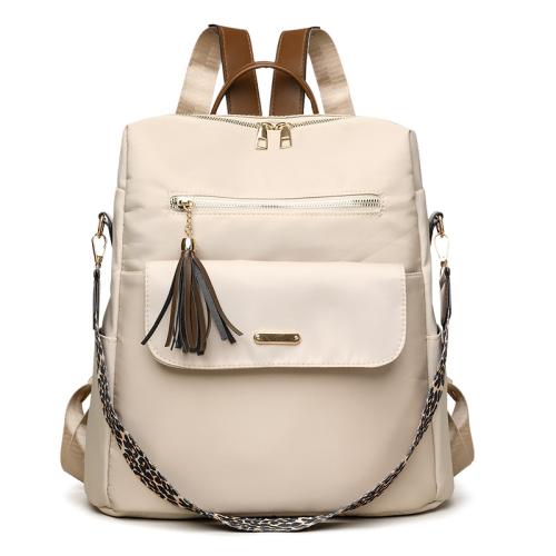 Nylon Concise & Tassels Backpack PC