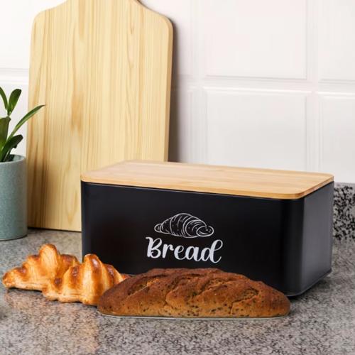 Bambú & Acero carbono Caja de Contenedores de Alimentos, impreso, carta, más colores para elegir,  trozo