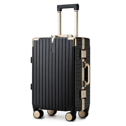 Aluminium & PC-Polycarbonate Suitcase Polyester PC