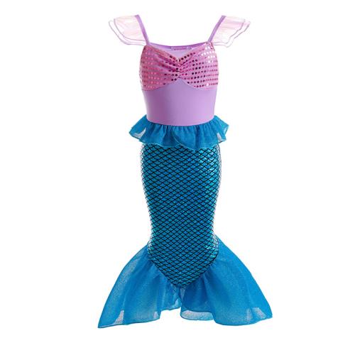 Polyester Children Mermaid Costume Halloween Design PC
